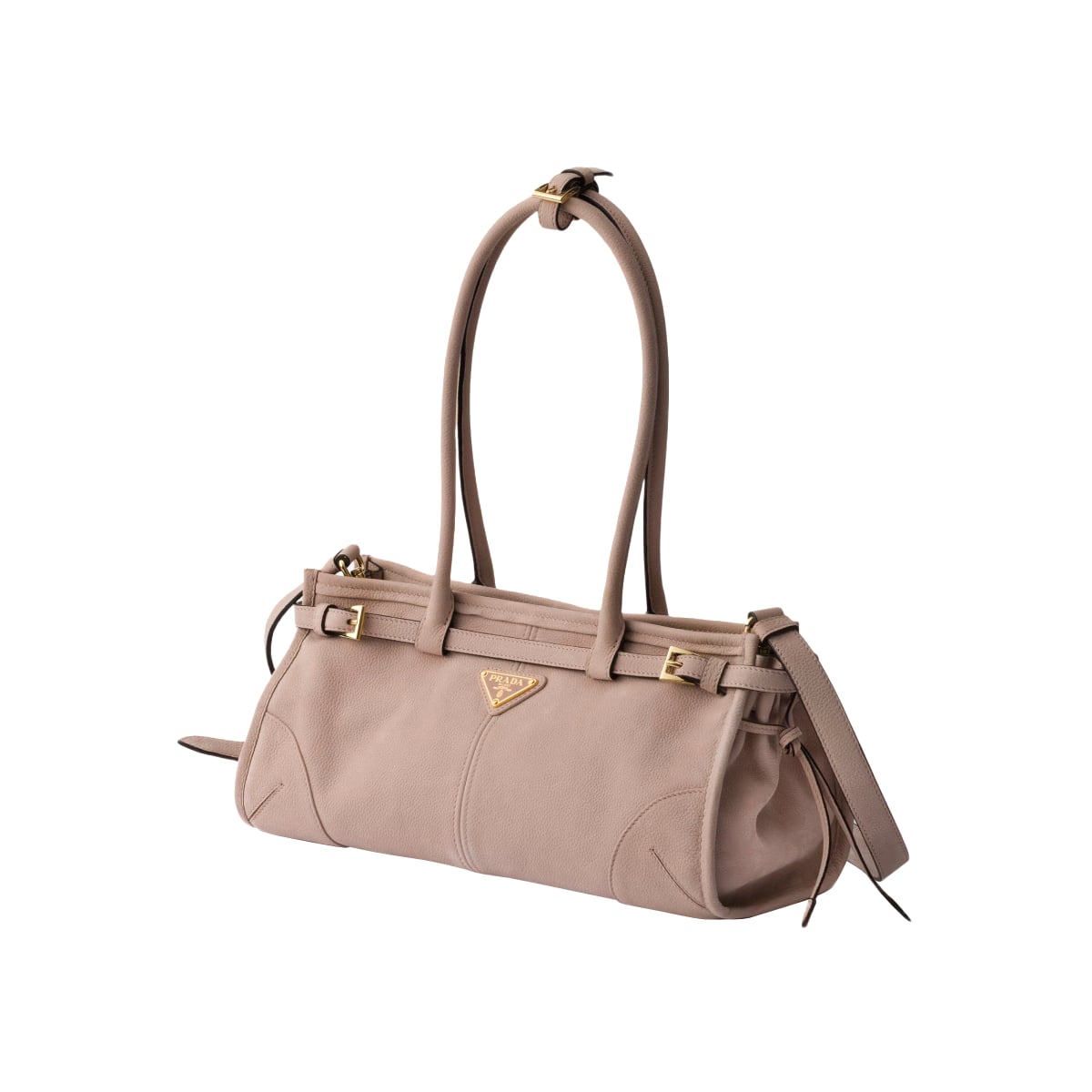 Bonnie Medium Handbag Nubuck Leather Water Lily