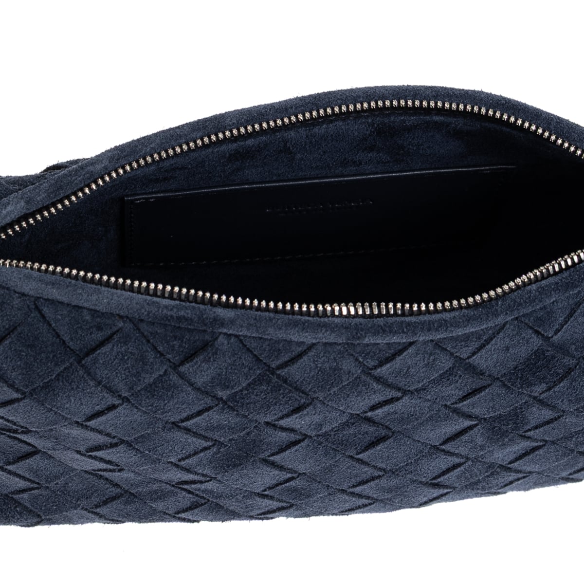 Traveler Suede Shoulder Bag Blue