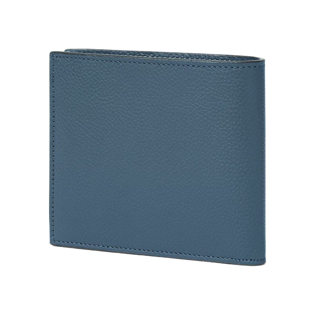 Lui Bi-Fold Wallet Leather Sellier Brown Blue