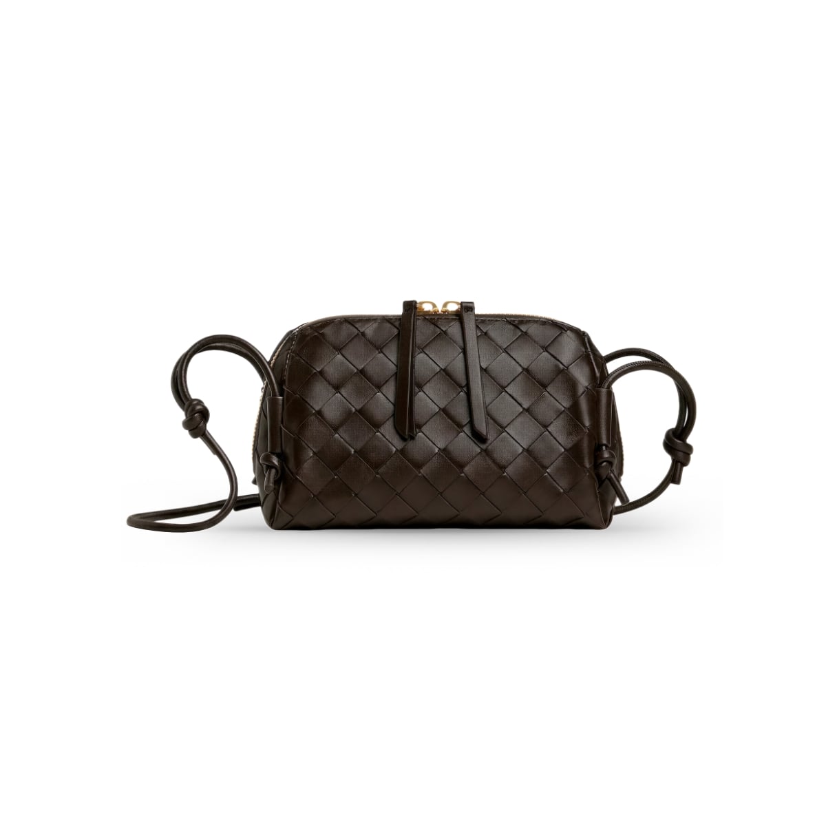 Concert Pouch Leather Fondant-Bottega Veneta