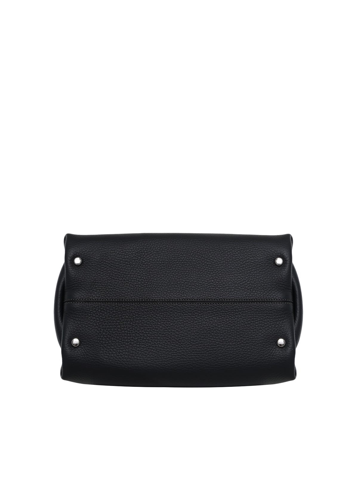 Mini T Timeless Pendant Bag Leather Black