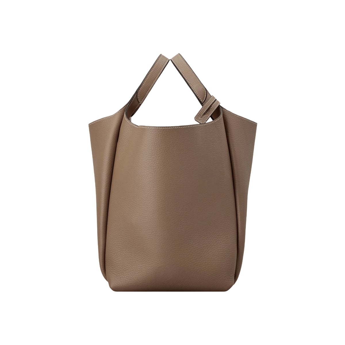 Mini Bucket Bag Leather Brown