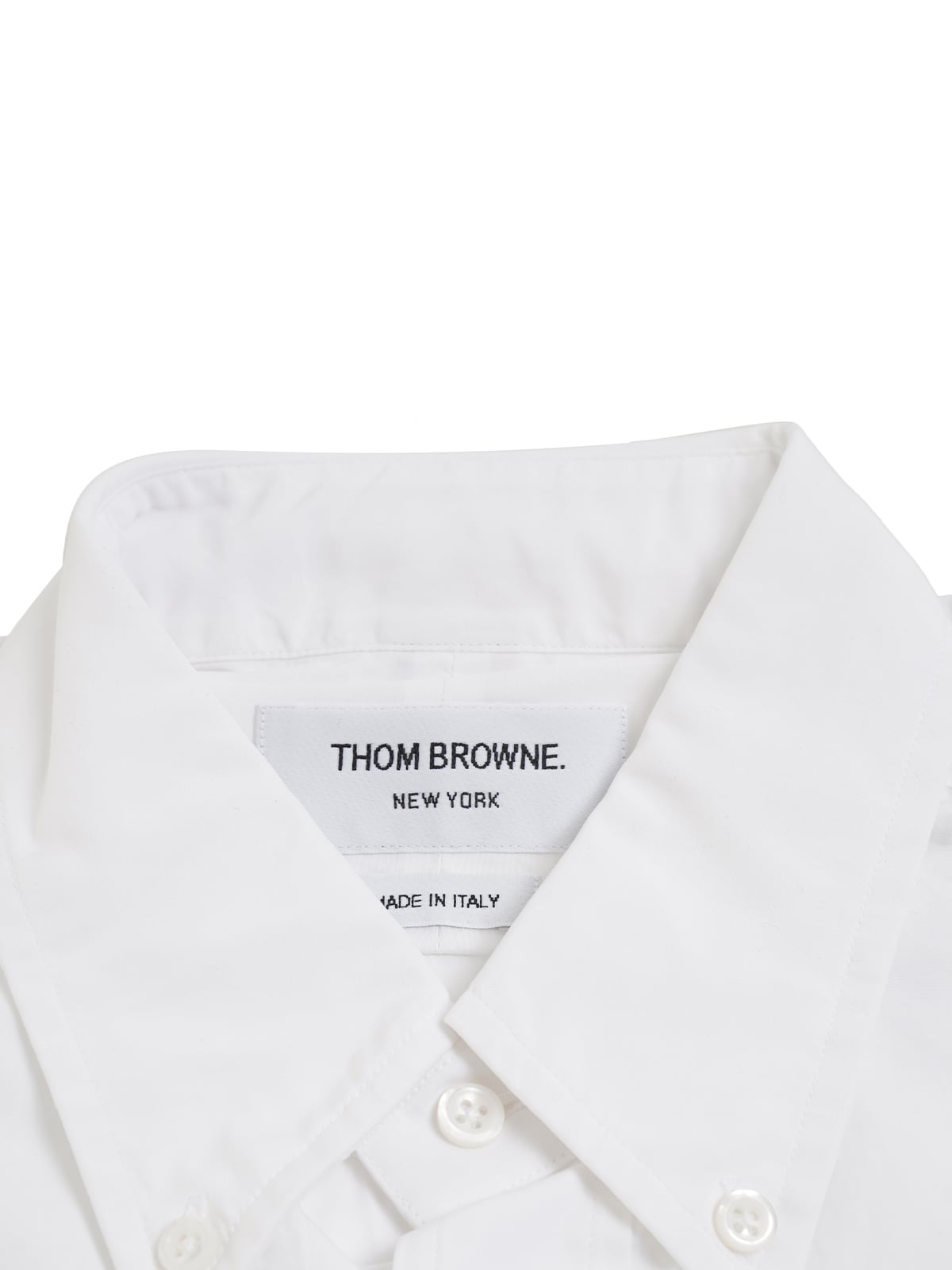 Poplin Armband Classic Shirt White