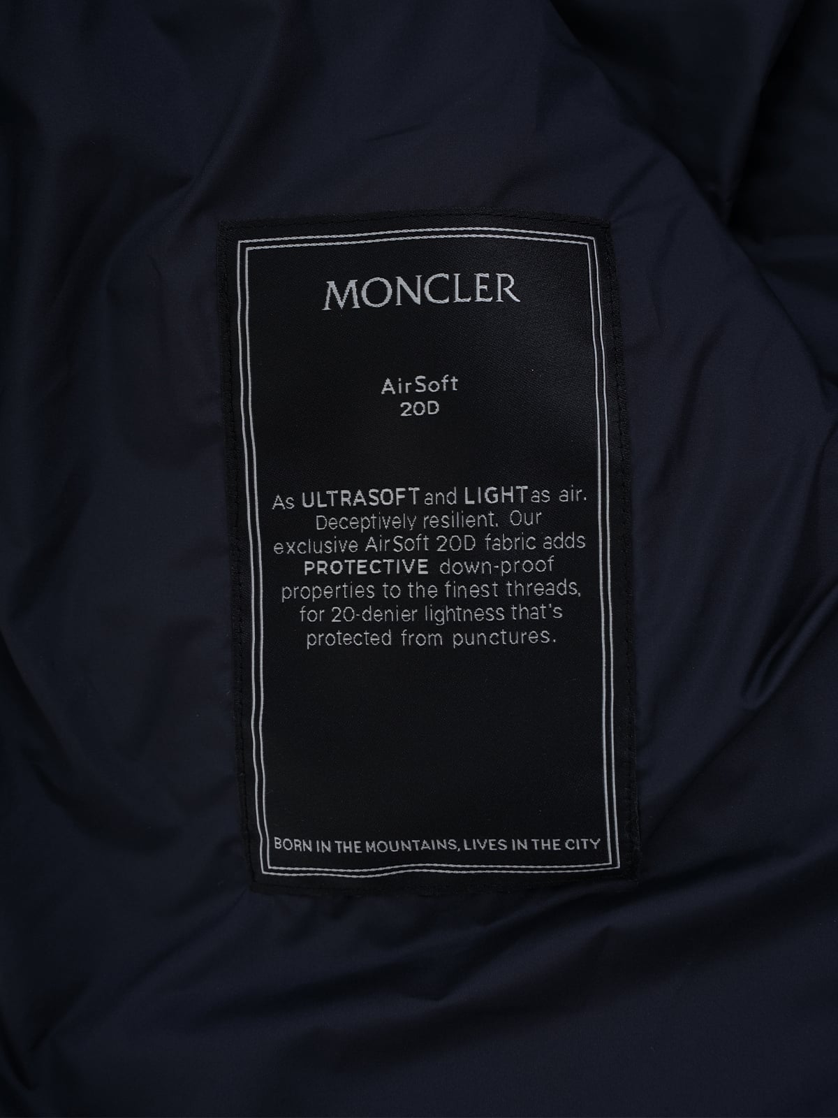 Arneb Hooded Short Down Jacket Navy Blue