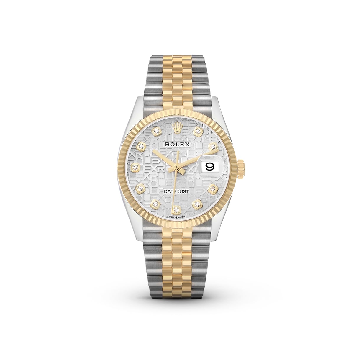 Datejust 36 126233G Silver Computer Jubilee-Rolex