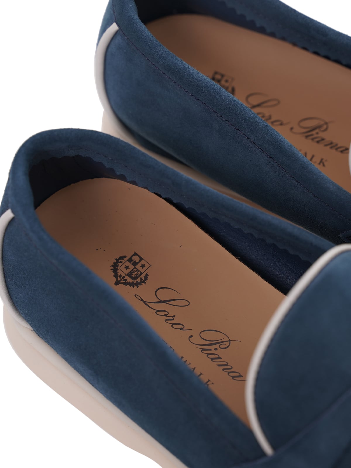 Summer Charms Walk Loafer Suede Ocean Heart