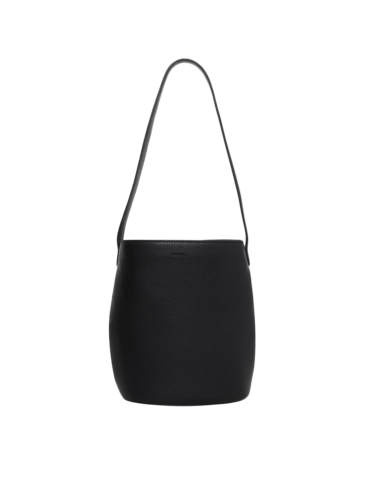 Onde Shoulder Bag Black Plain