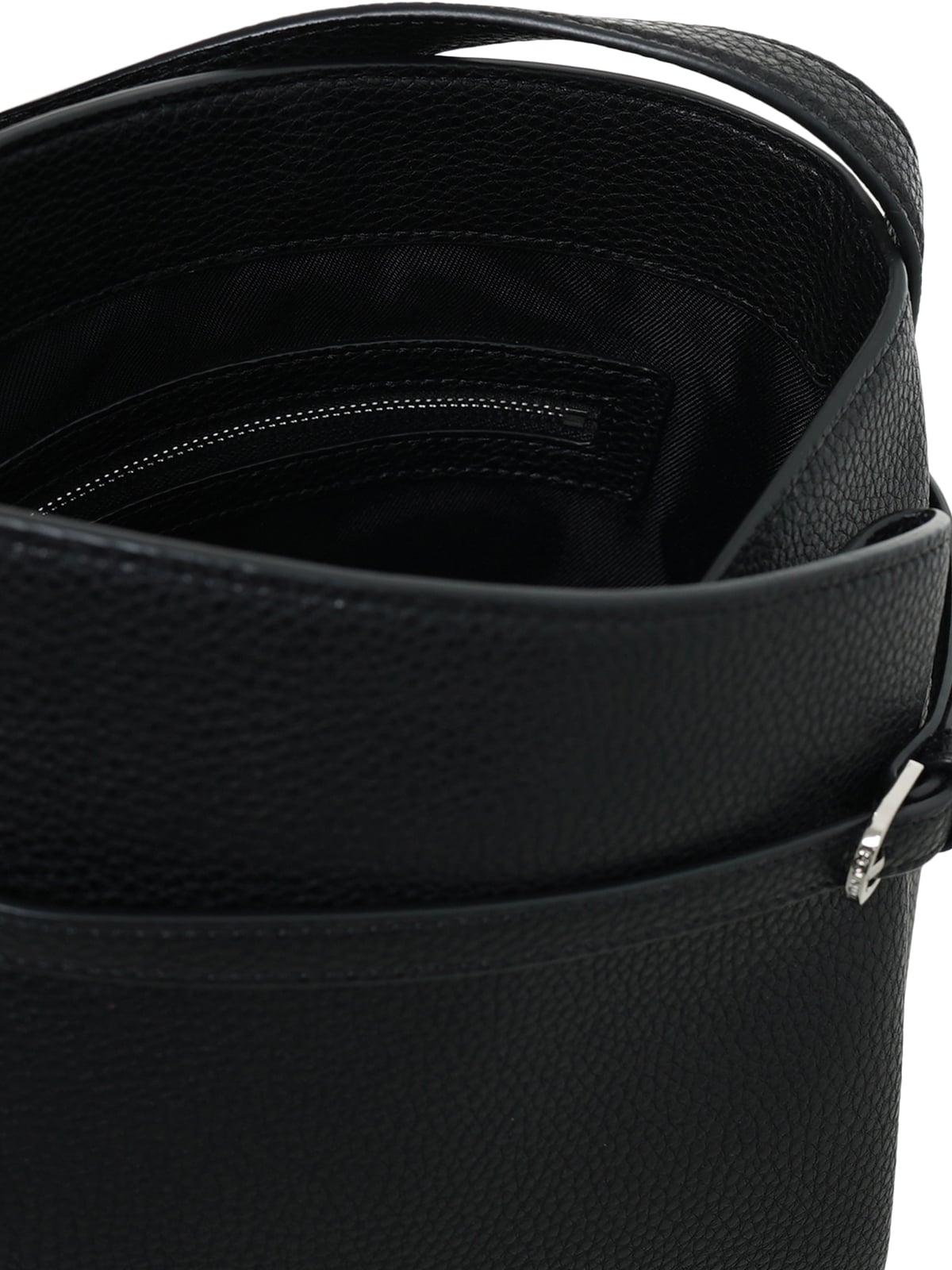 Onde Shoulder Bag Black Plain