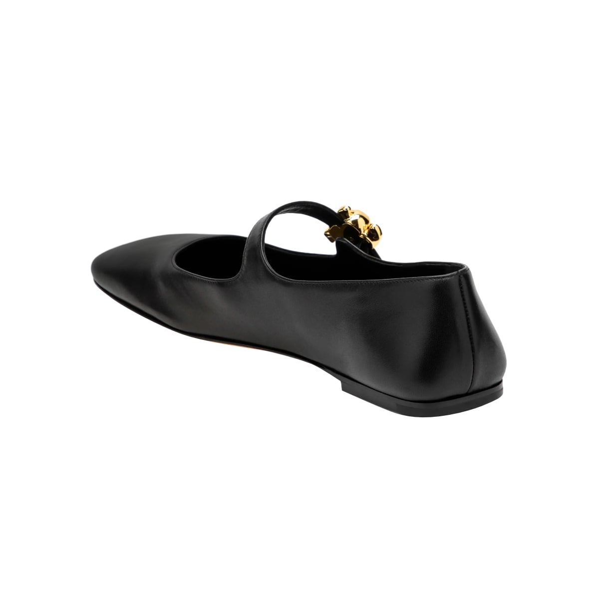 Charlotte Mary Jane Ballet Flats Black