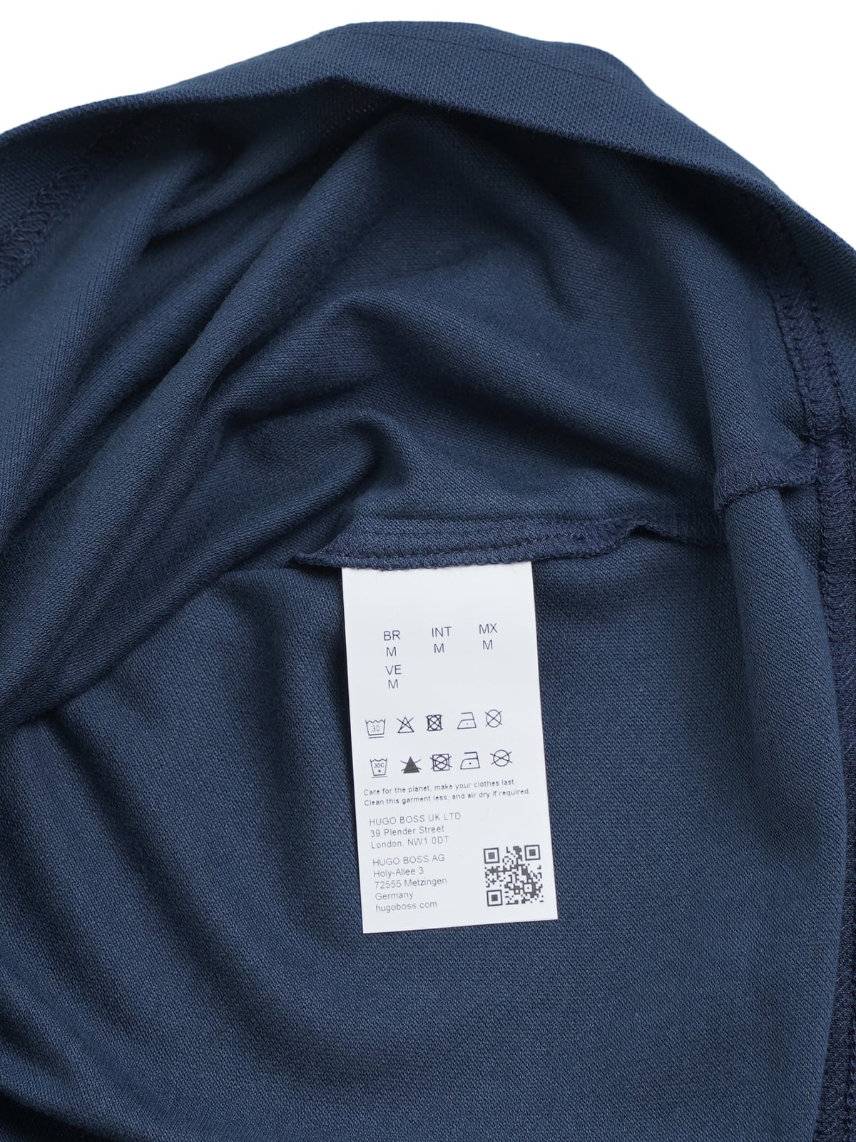 Passertip Slim Fit Polo Shirt Stretch-Cotton Piqué Blue
