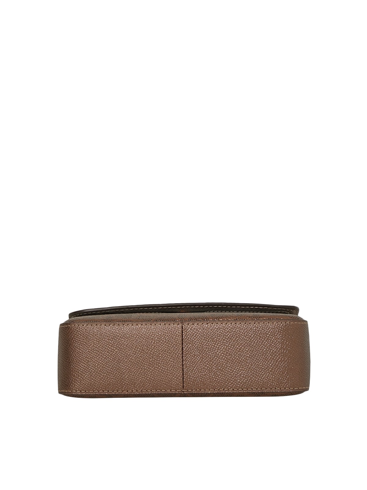 Mini Josie Top Handle Bag In Signature Canvas Brown/Copper