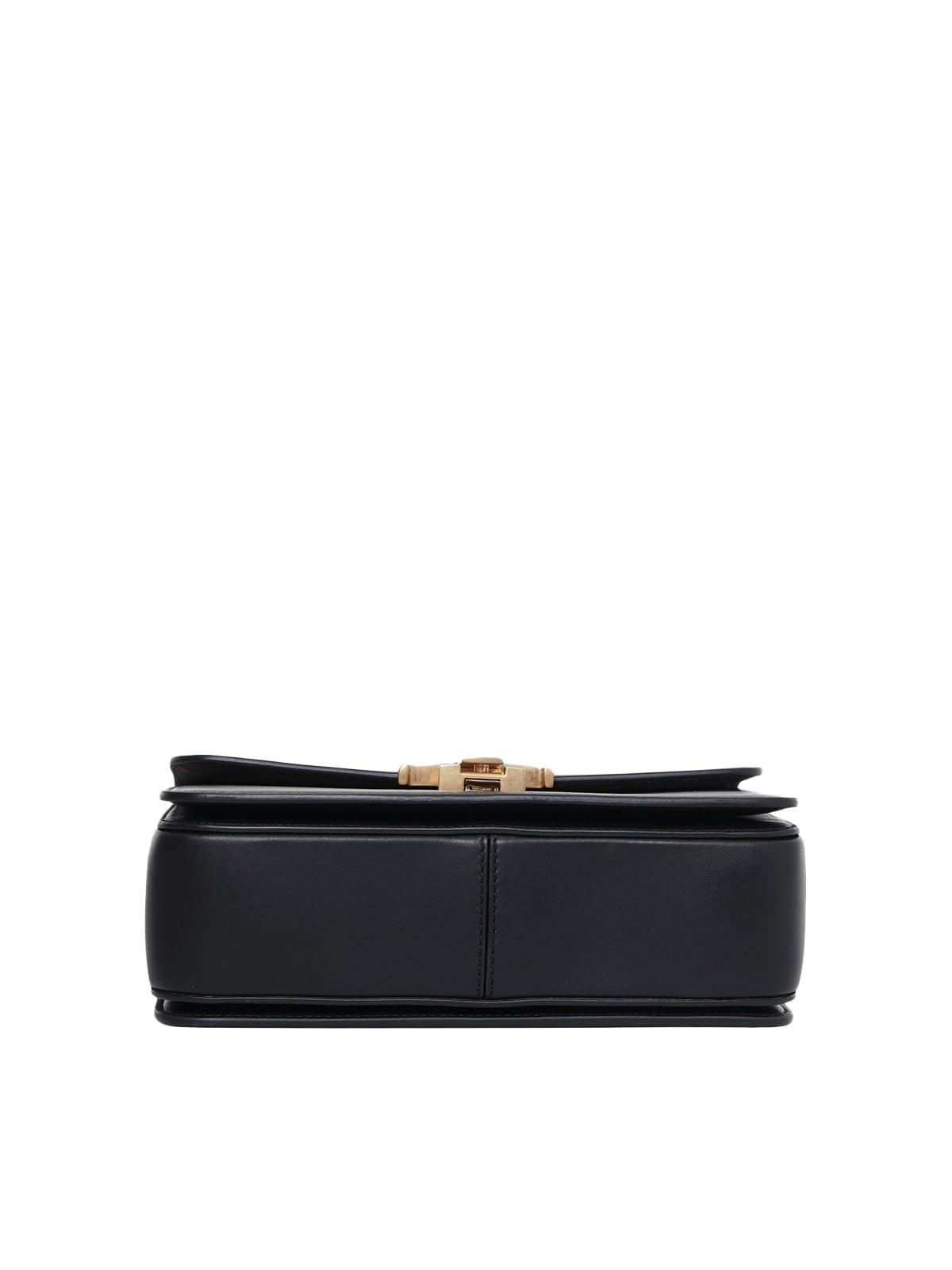 T Timeless Mini Flap Bag in Leather Black