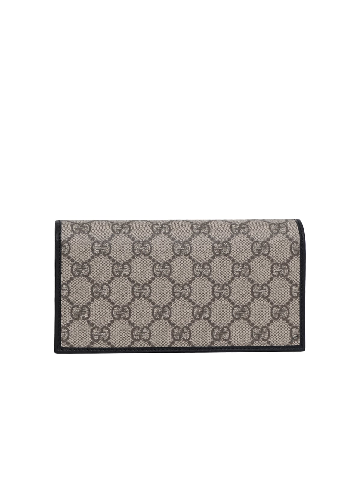 Horsebit 1955 Wallet On Chain Beige and Black LGHW