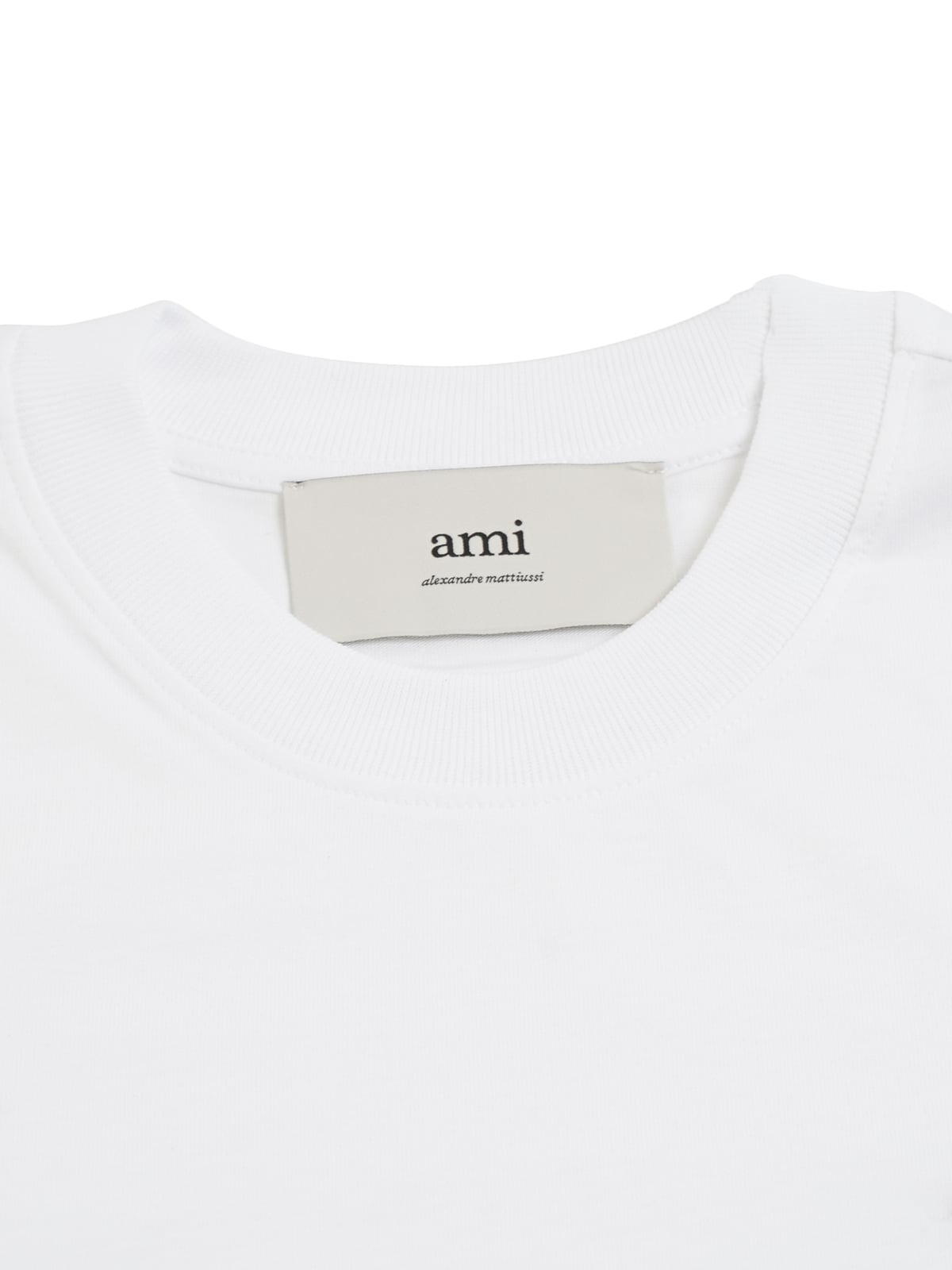 Ami De Coeur Fitted T-Shirt Black/White