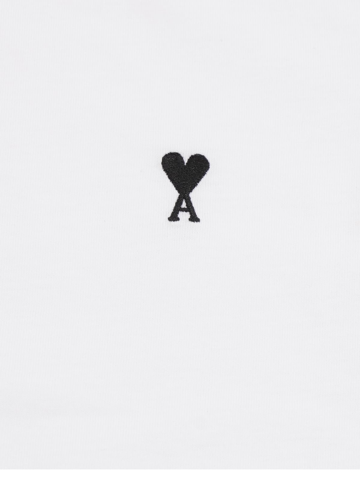Ami De Coeur Fitted T-Shirt Black/White