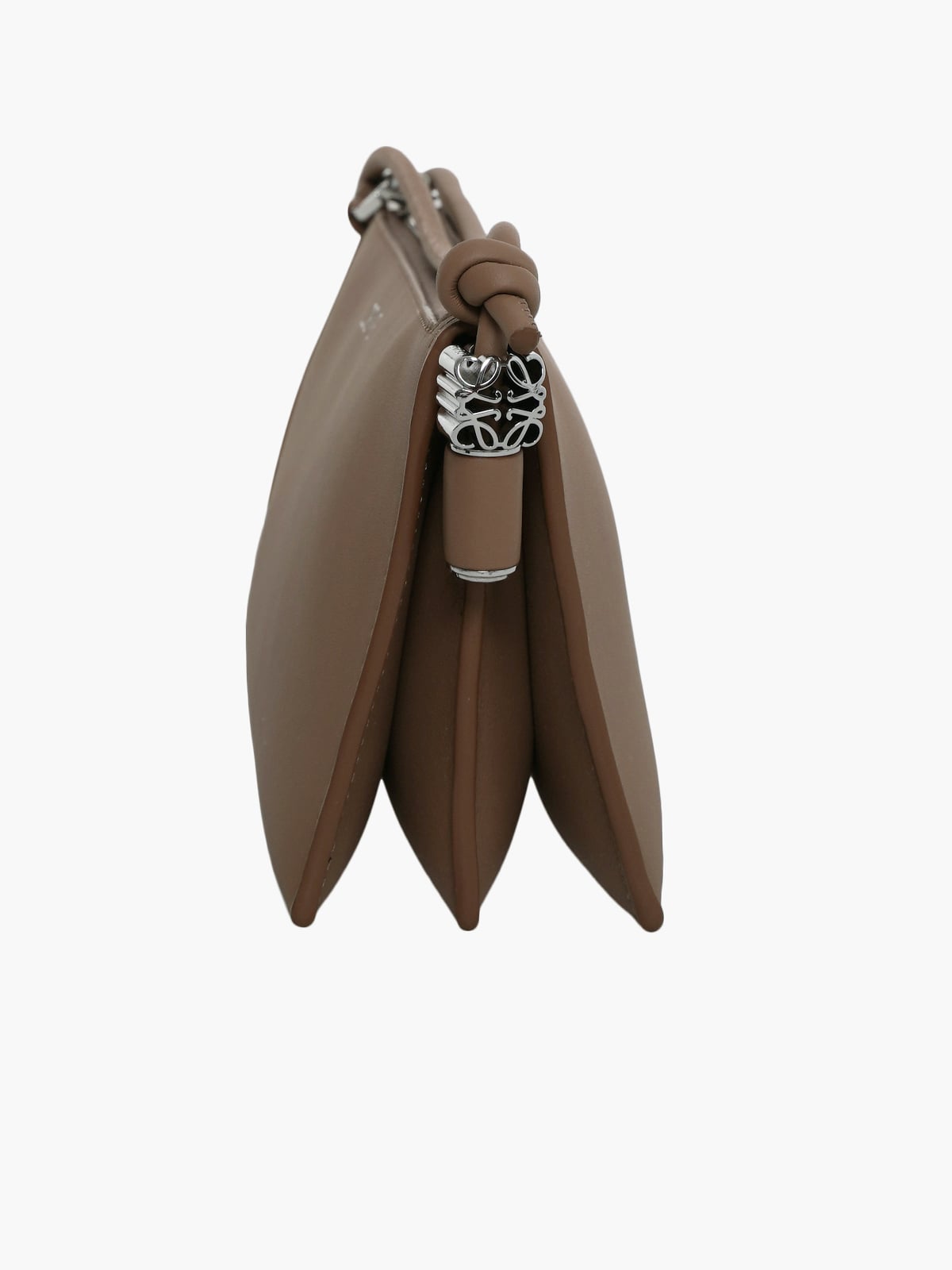 Joya Pouch in Nappa Calfskin Mocha