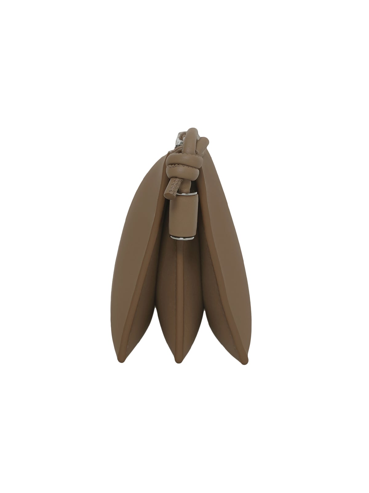 Joya Pouch in Nappa Calfskin Mocha