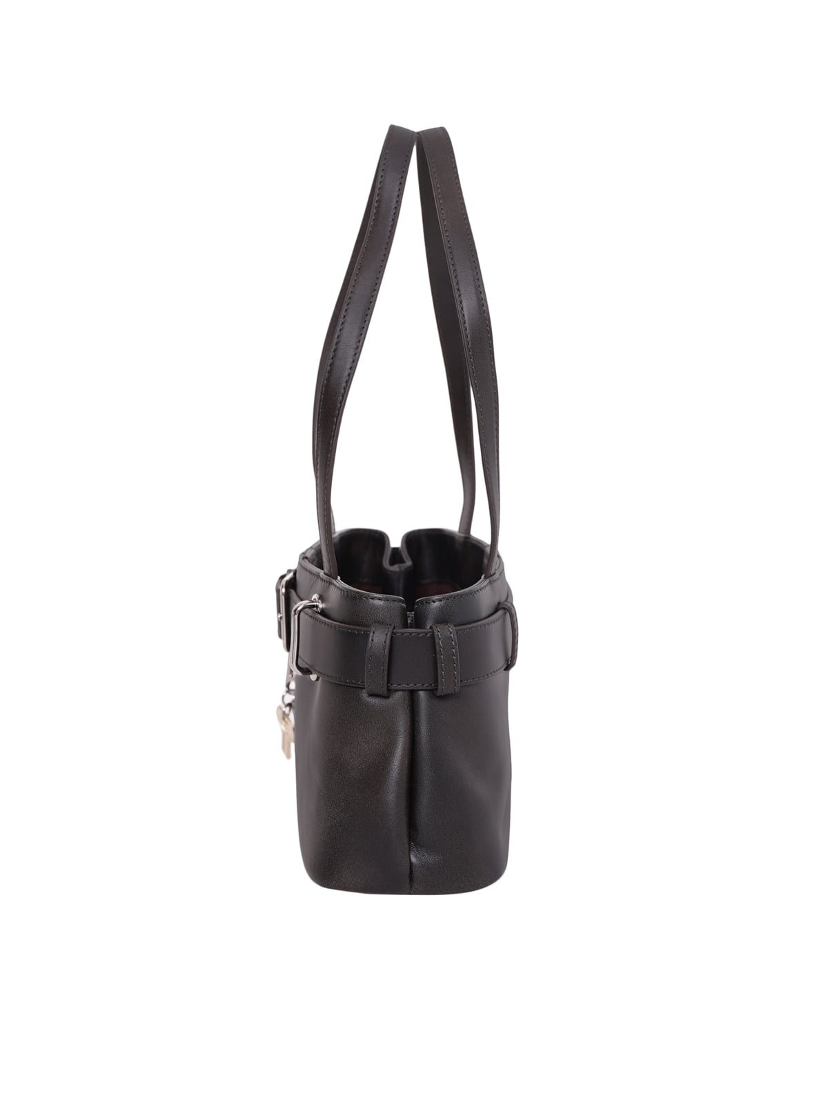 Brocle Mini Shoulder Bag Stain Brown