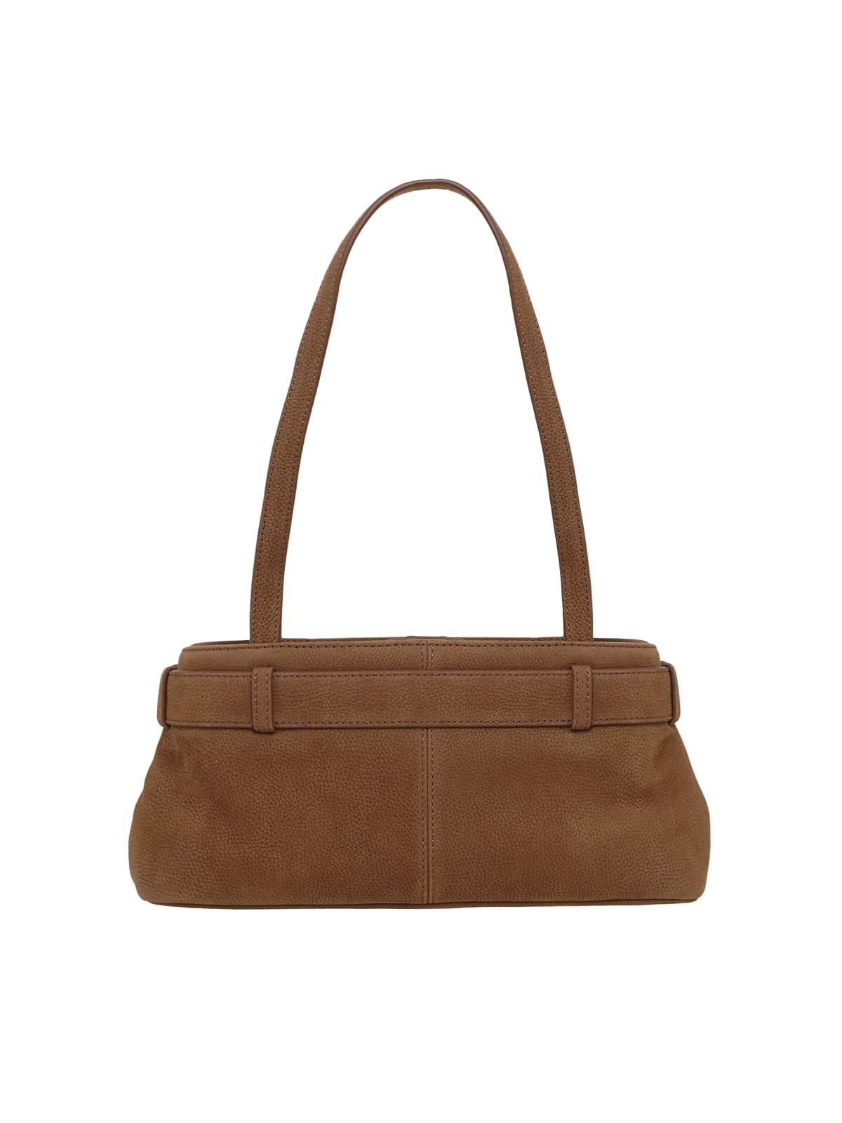 Brocle Mini Shoulder Bag Nubuck Brown