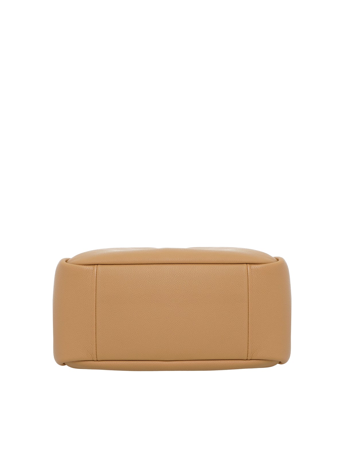 Romy Pebble Leather Tote Bag Tiramisu