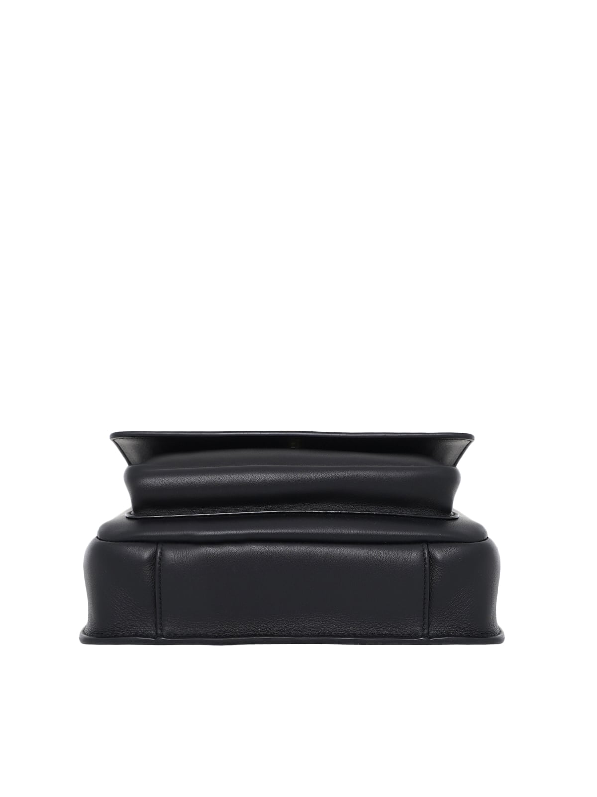 Niki Satchel Flap Leather Black BHW