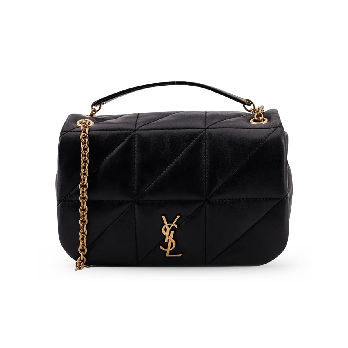 Jamie 4.3 Mini Lambskin Black GHW-Saint Laurent