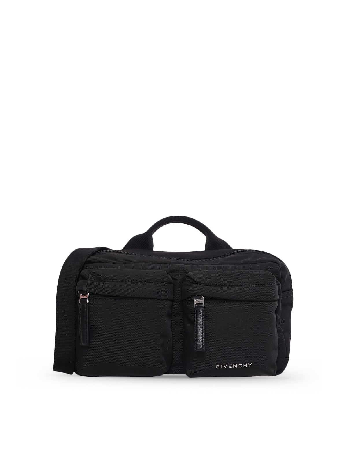 Medium Essential U Belt Bag Nylon Black-Givenchy