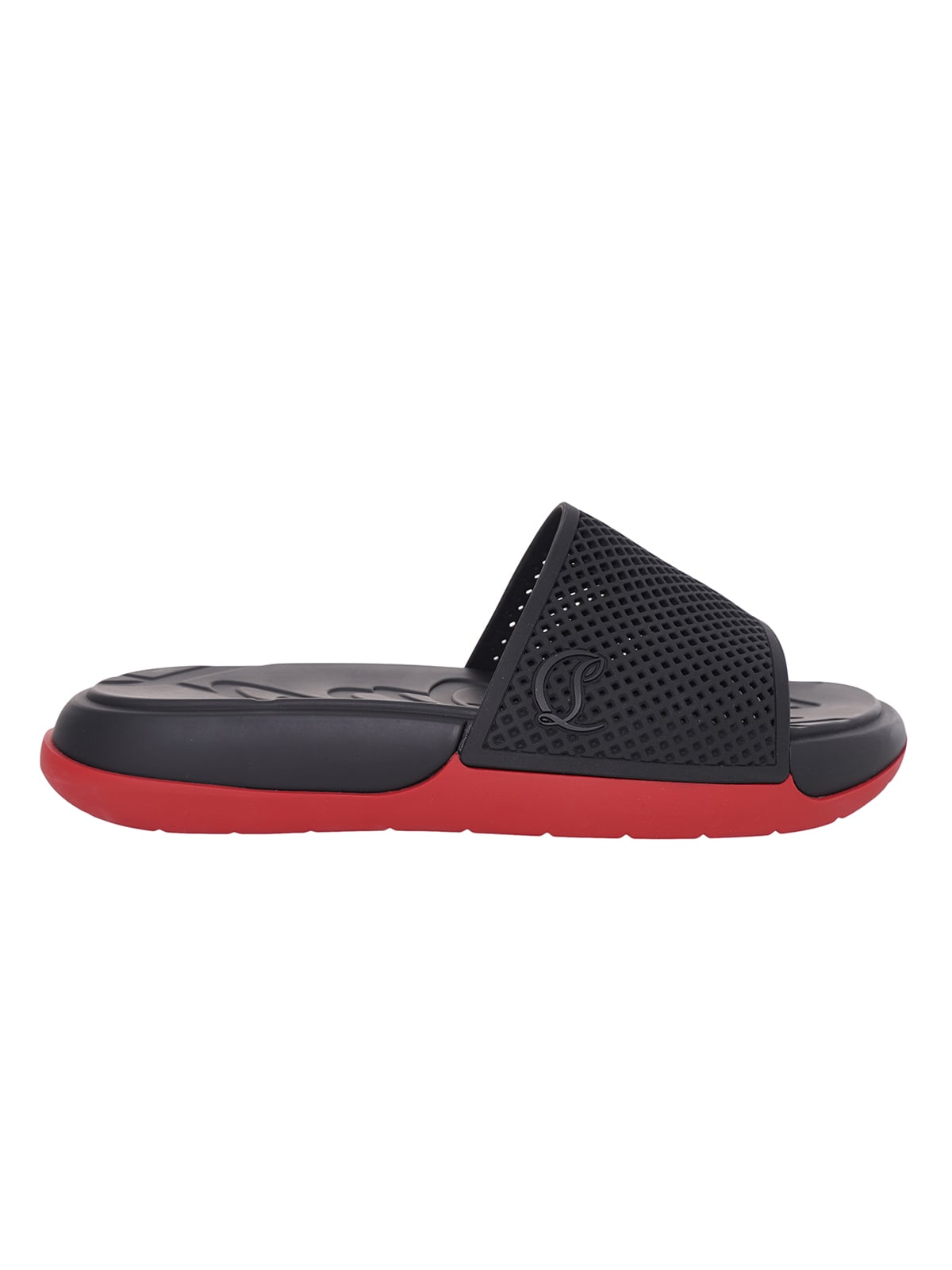 Easy Breezy Mules Rubber Black-Christian Louboutin