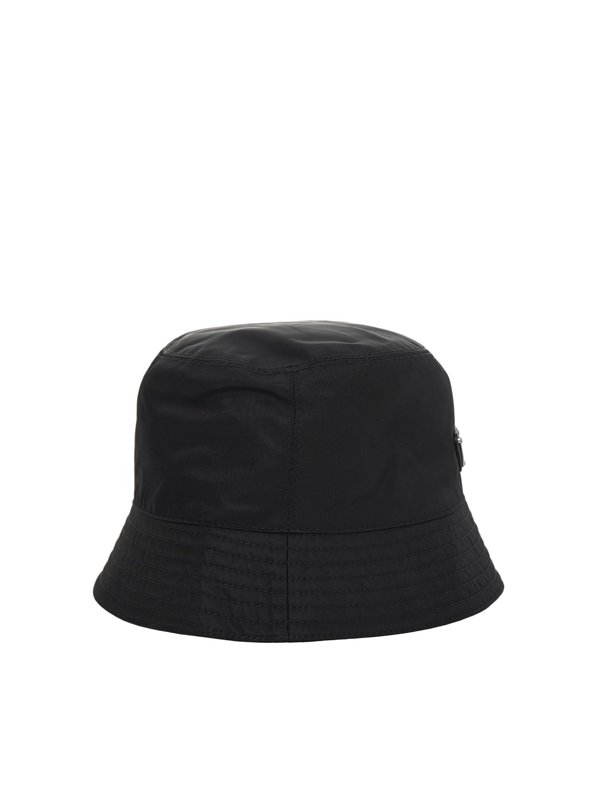 Triangle Logo Re-Nylon Bucket Hat Black