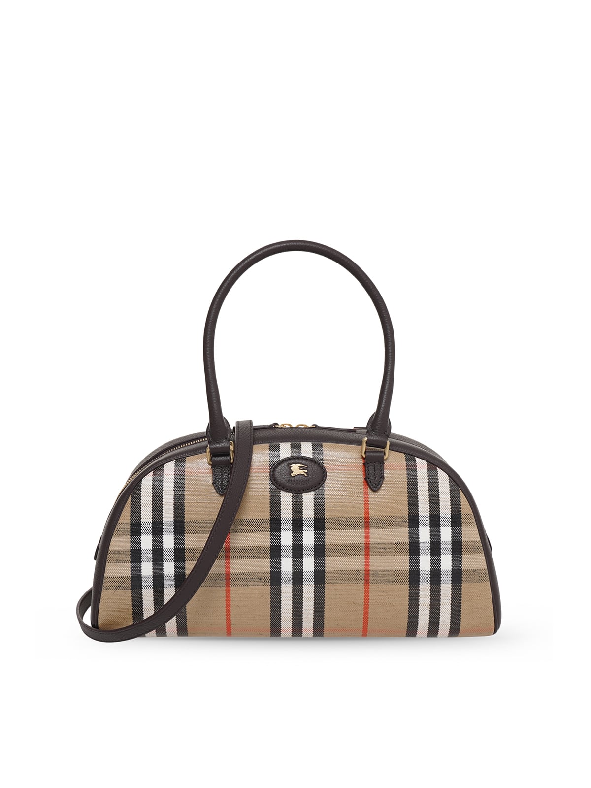 Highlands Bowling Bag Sand Beige-Burberry