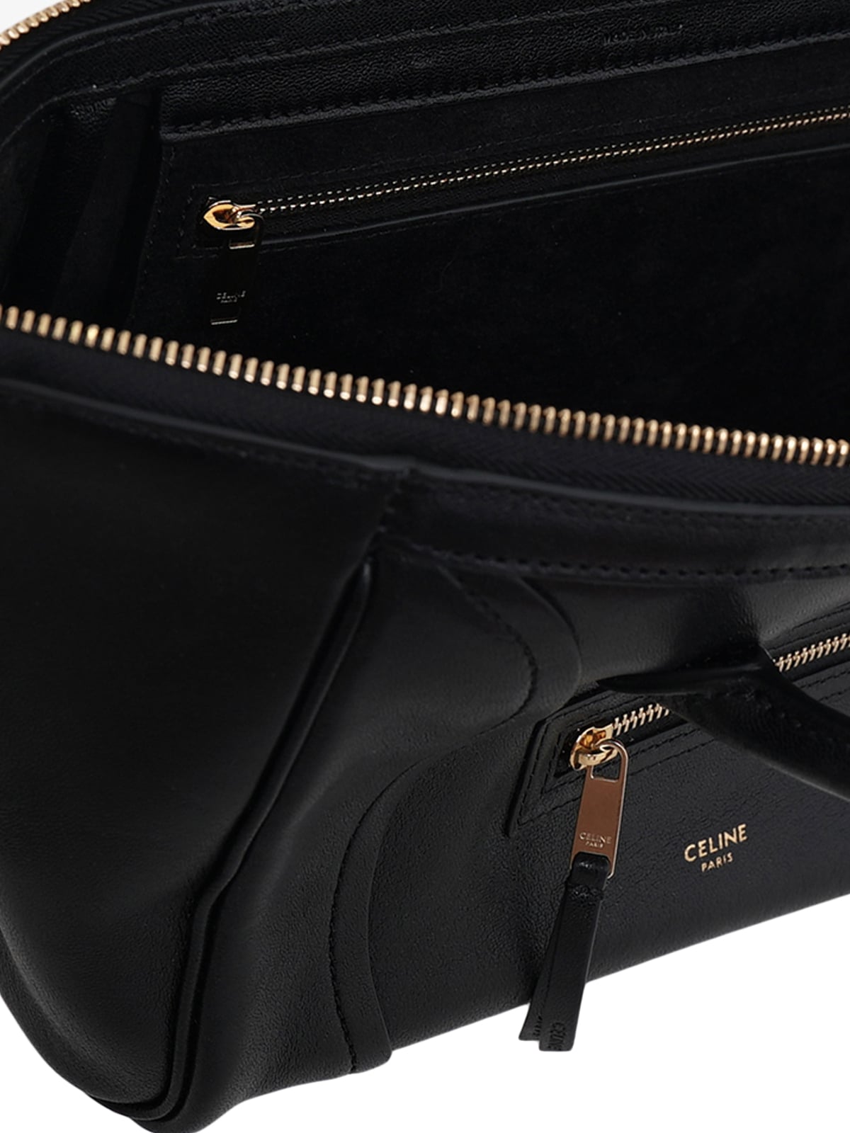 Little Luggage Supple Shiny Lambskin Soft Black GHW