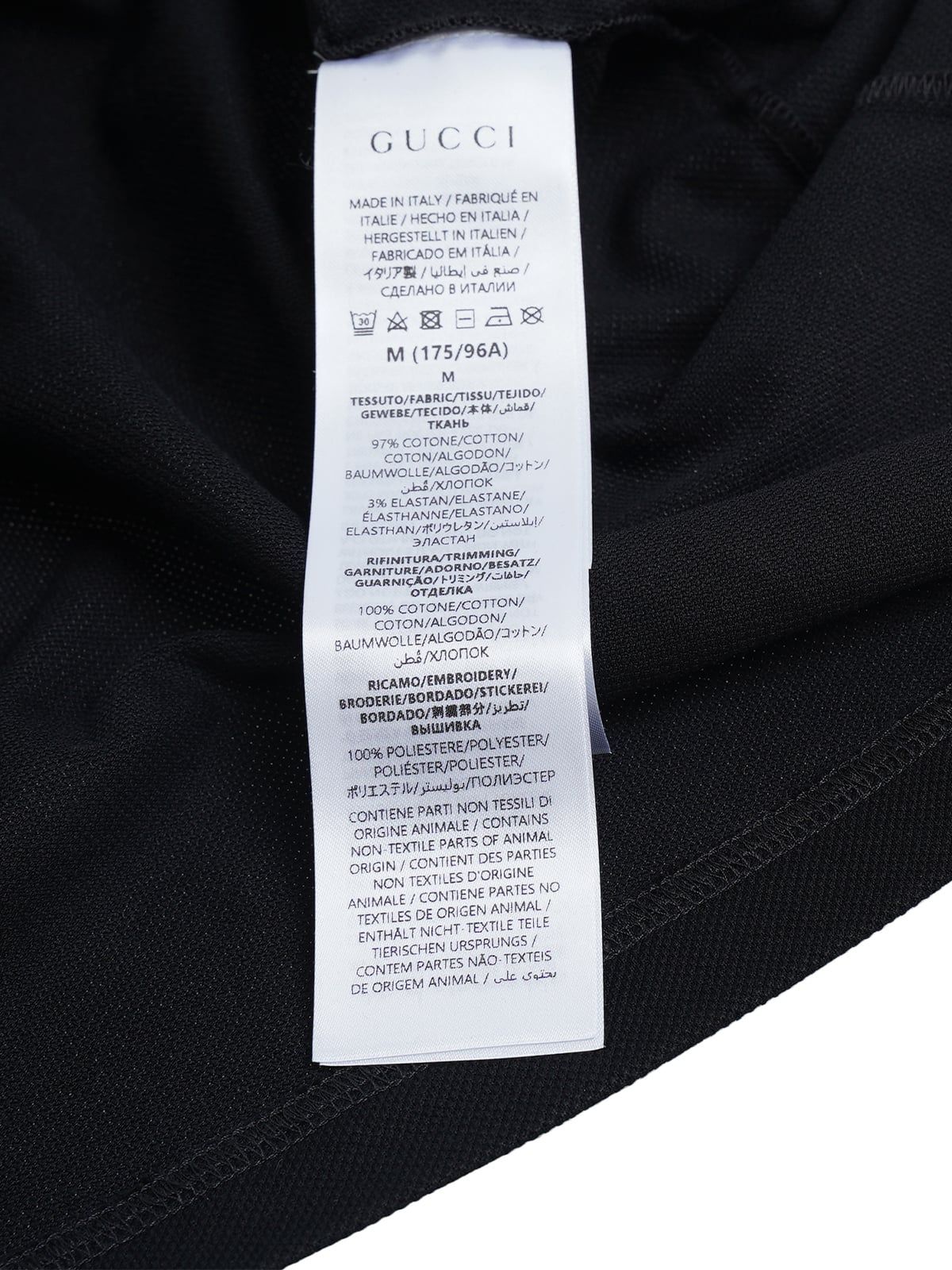 Polo Shirt Logo Embroidery Black