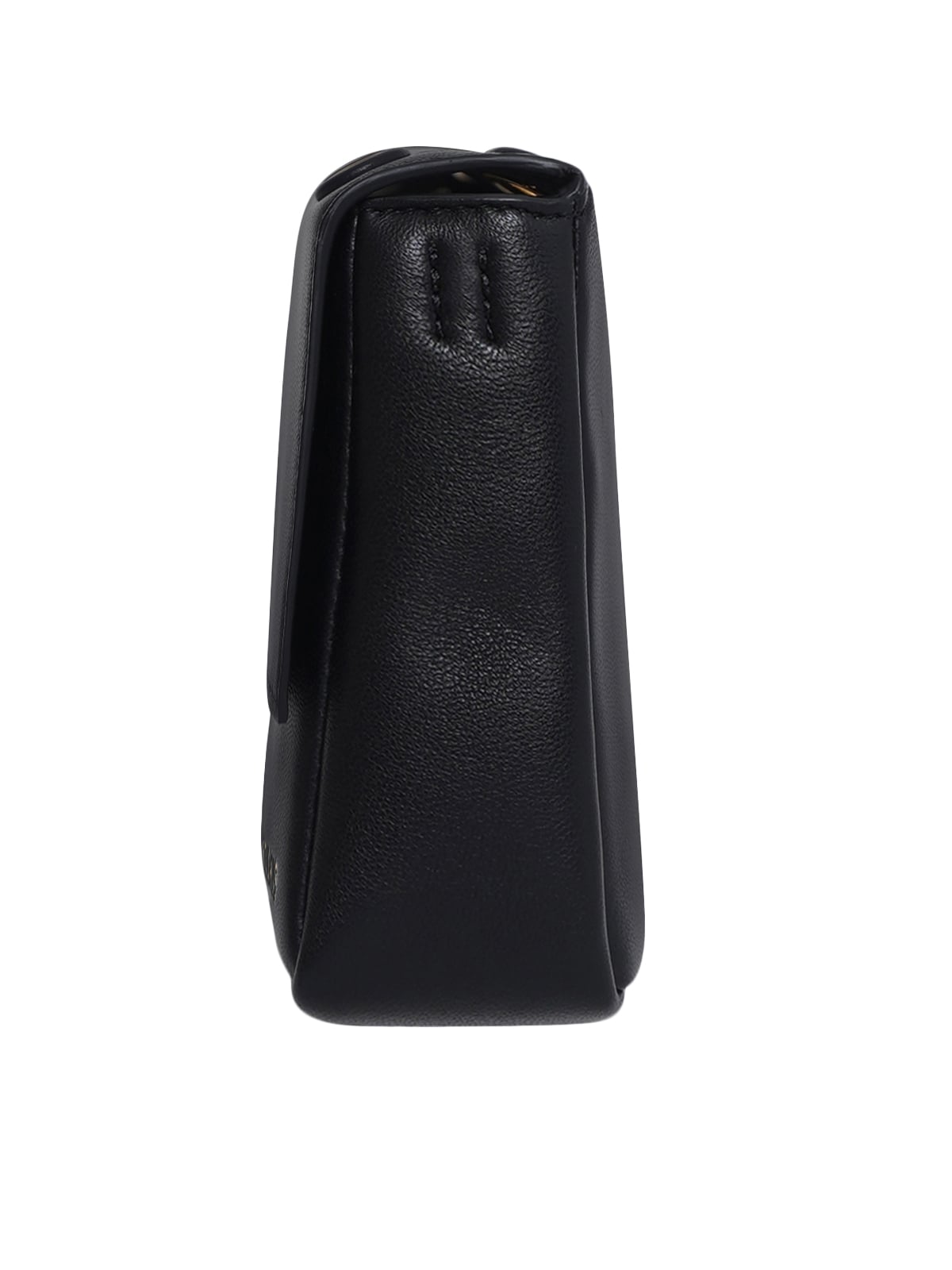 Le Bambino Chain Flap Shoulder Bag Black