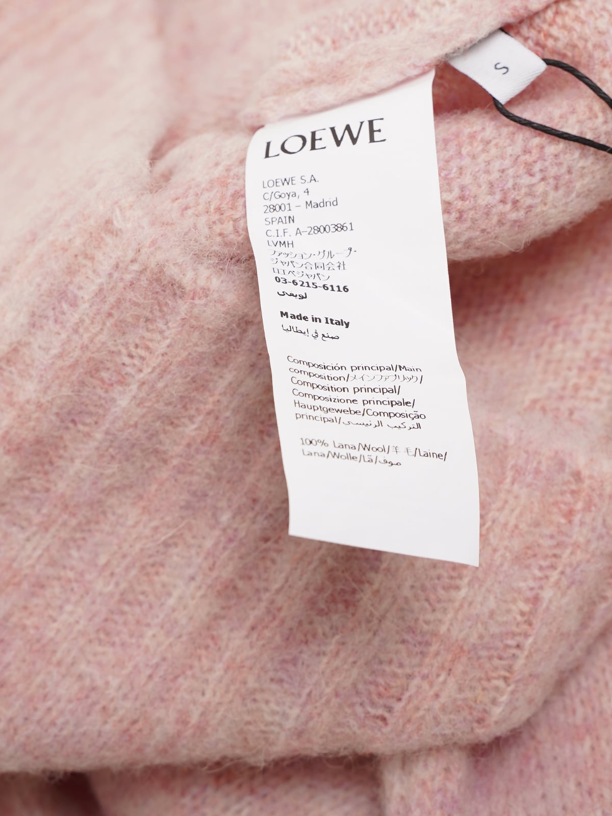Louis Wain Sweater Wool Pink