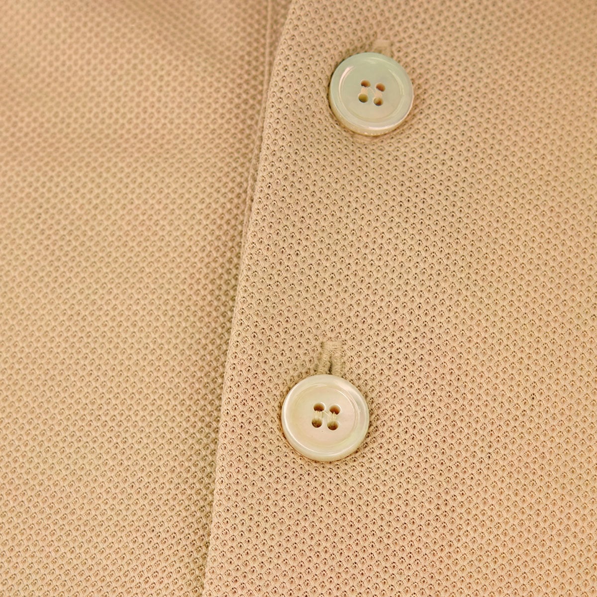 Collar Check Polo Shirt Brown