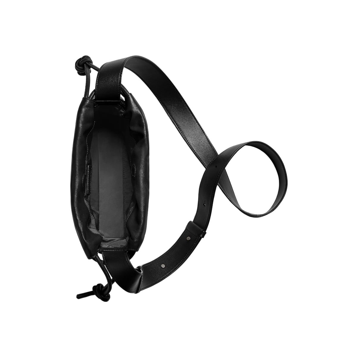 Dustbag Bike Crossbody Bag Black