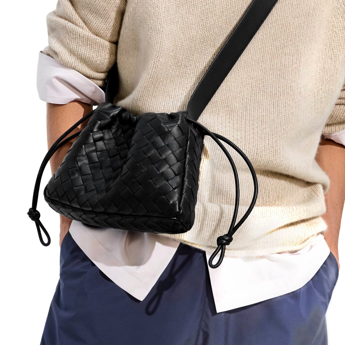 Dustbag Bike Crossbody Bag Black