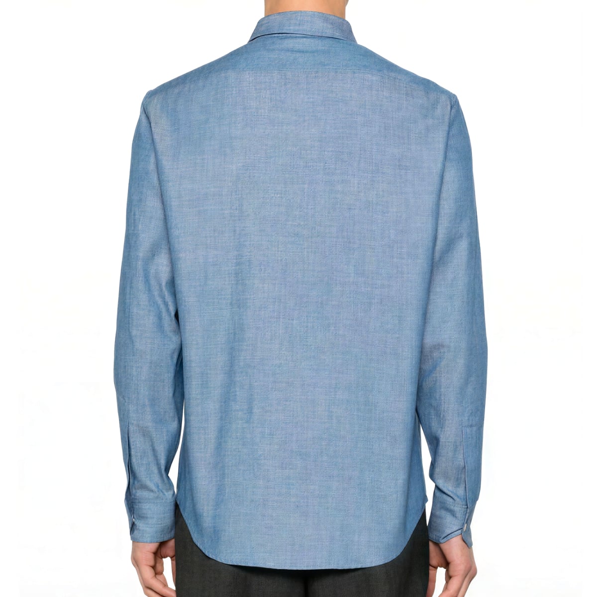 Loose Shirt Chambray Navy / Denim Blue