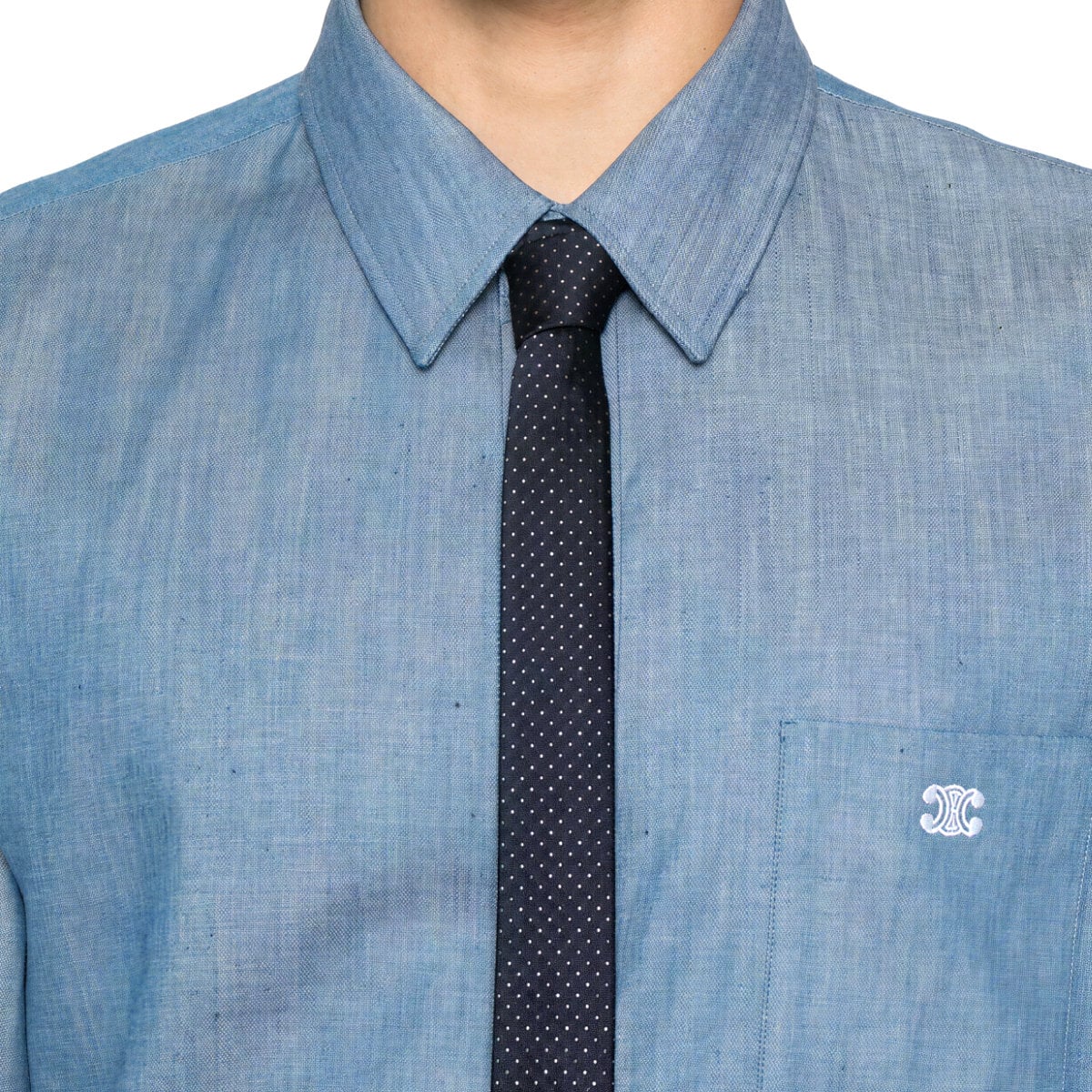 Loose Shirt Chambray Navy / Denim Blue