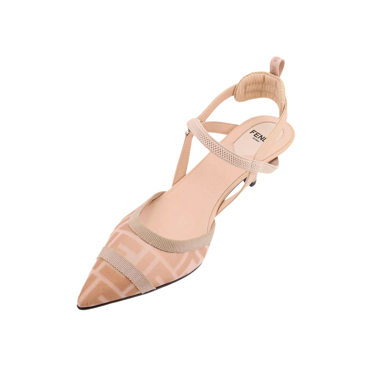 Colibrì Lite 55 mm Mesh Fabric Slingback Pink