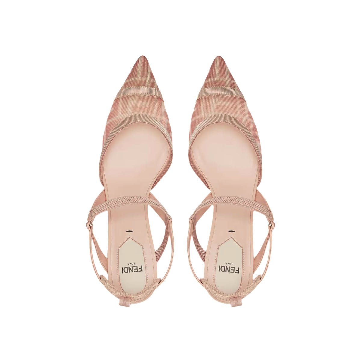 Colibrì Lite 55 mm Mesh Fabric Slingback Pink
