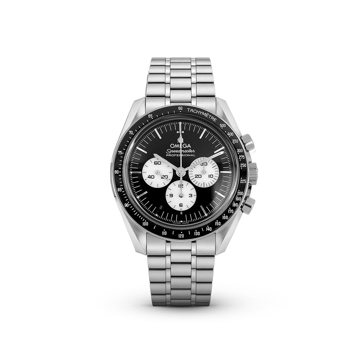 Speedmaster Moonwatch Professional 42 mm 31030425001004 Black Dial, Bracelet-Omega