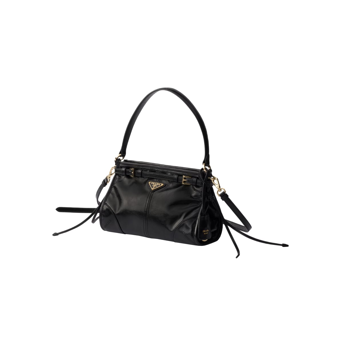 Bonnie Small Leather Bag Black