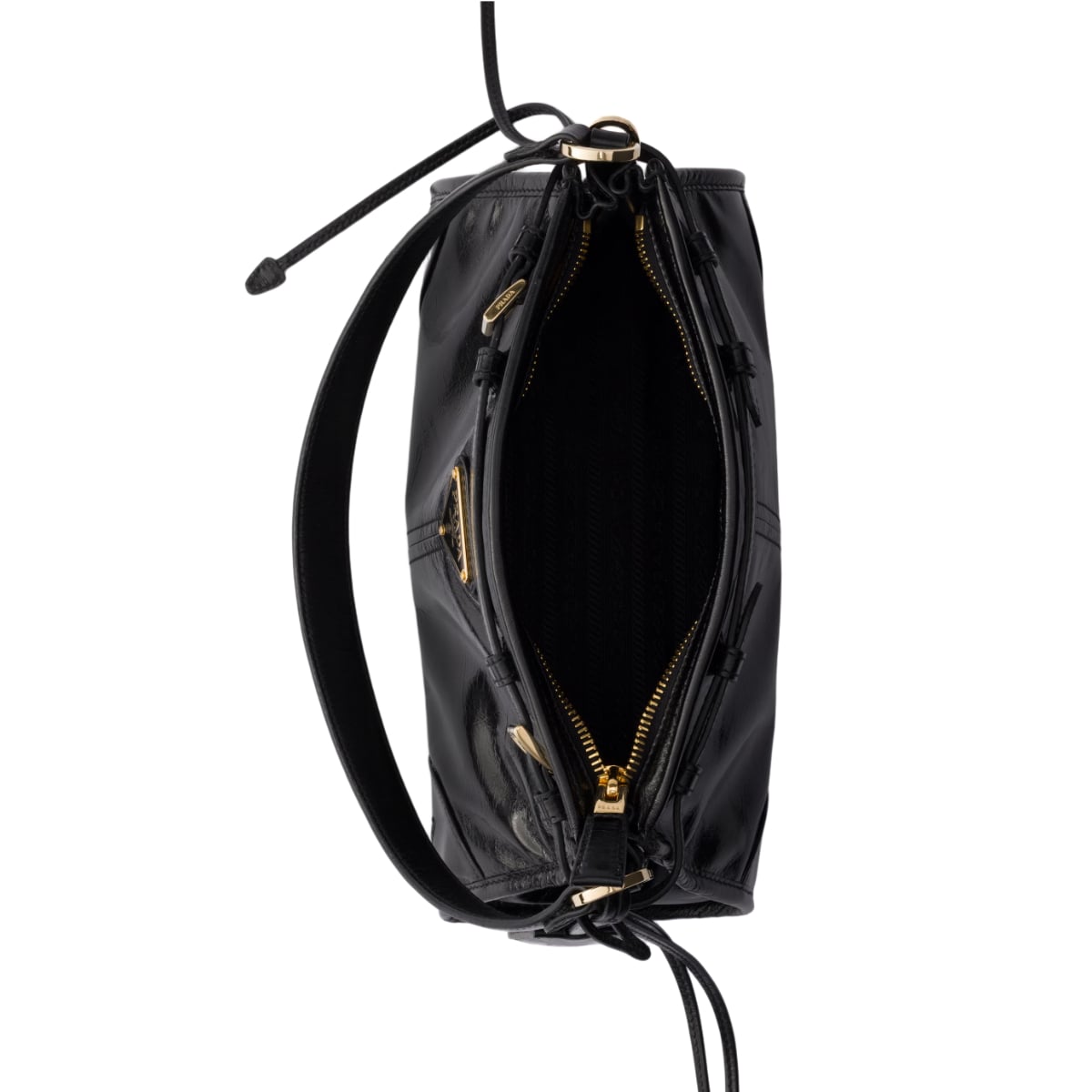 Bonnie Small Leather Bag Black