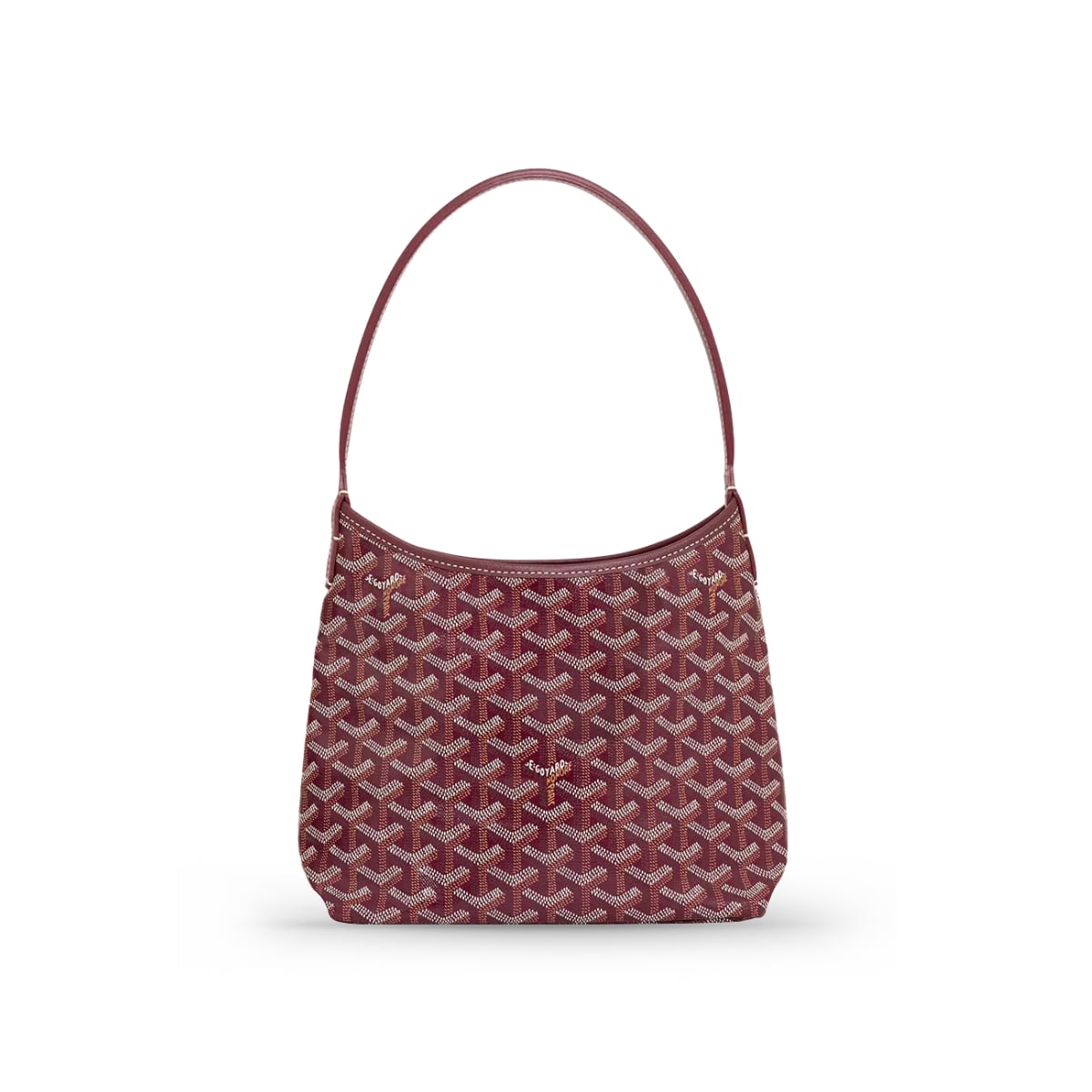 Hobo Bohème Mini Bag Burgundy-Goyard