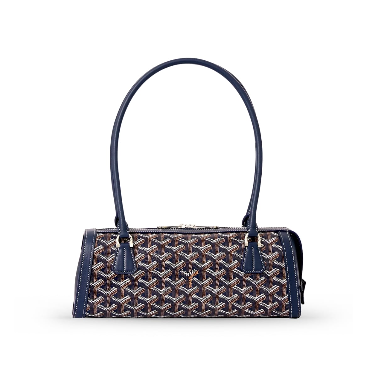 Bonbonnière Baguette Bag Navy Blue-Goyard