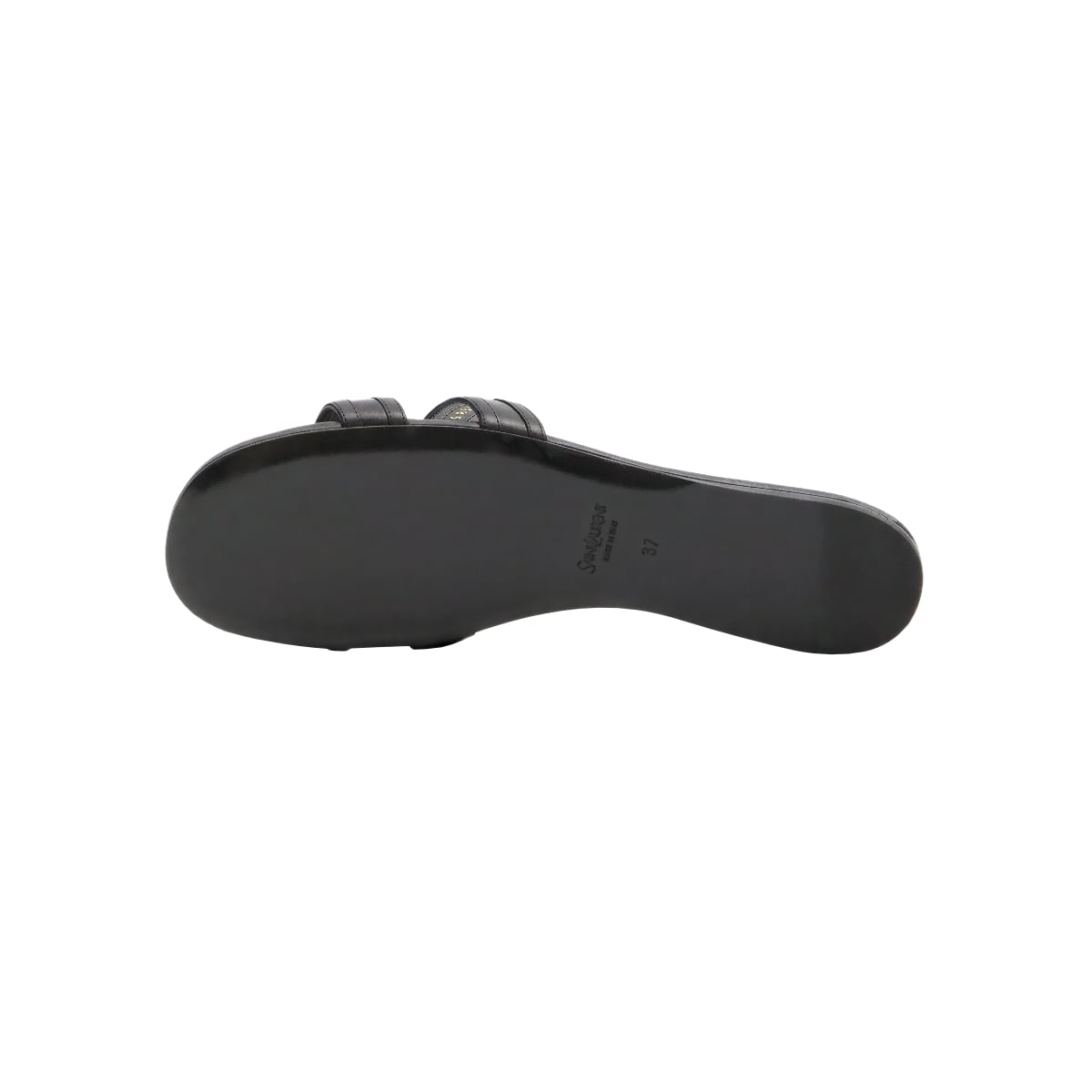 Mabrouka Slides Leather Black