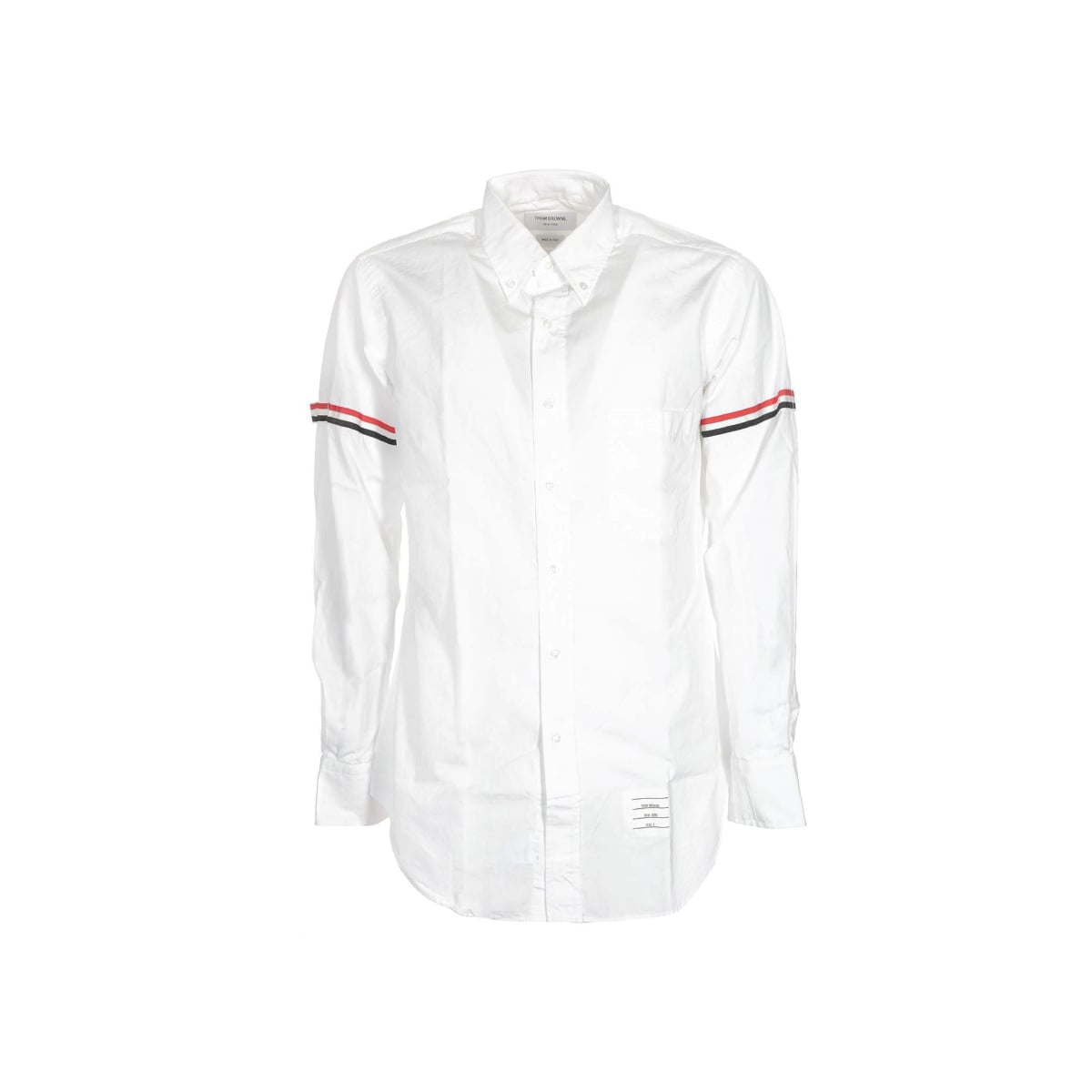 Poplin Armband Classic Shirt White-Thom Browne
