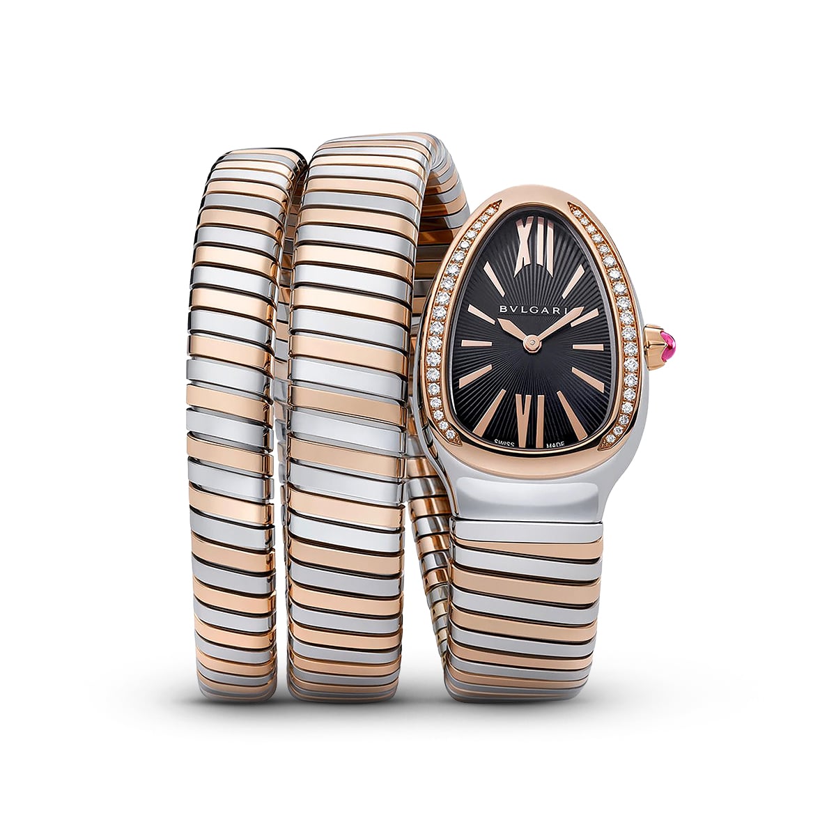Serpenti Tubogas Watch 102099 Black-Bulgari