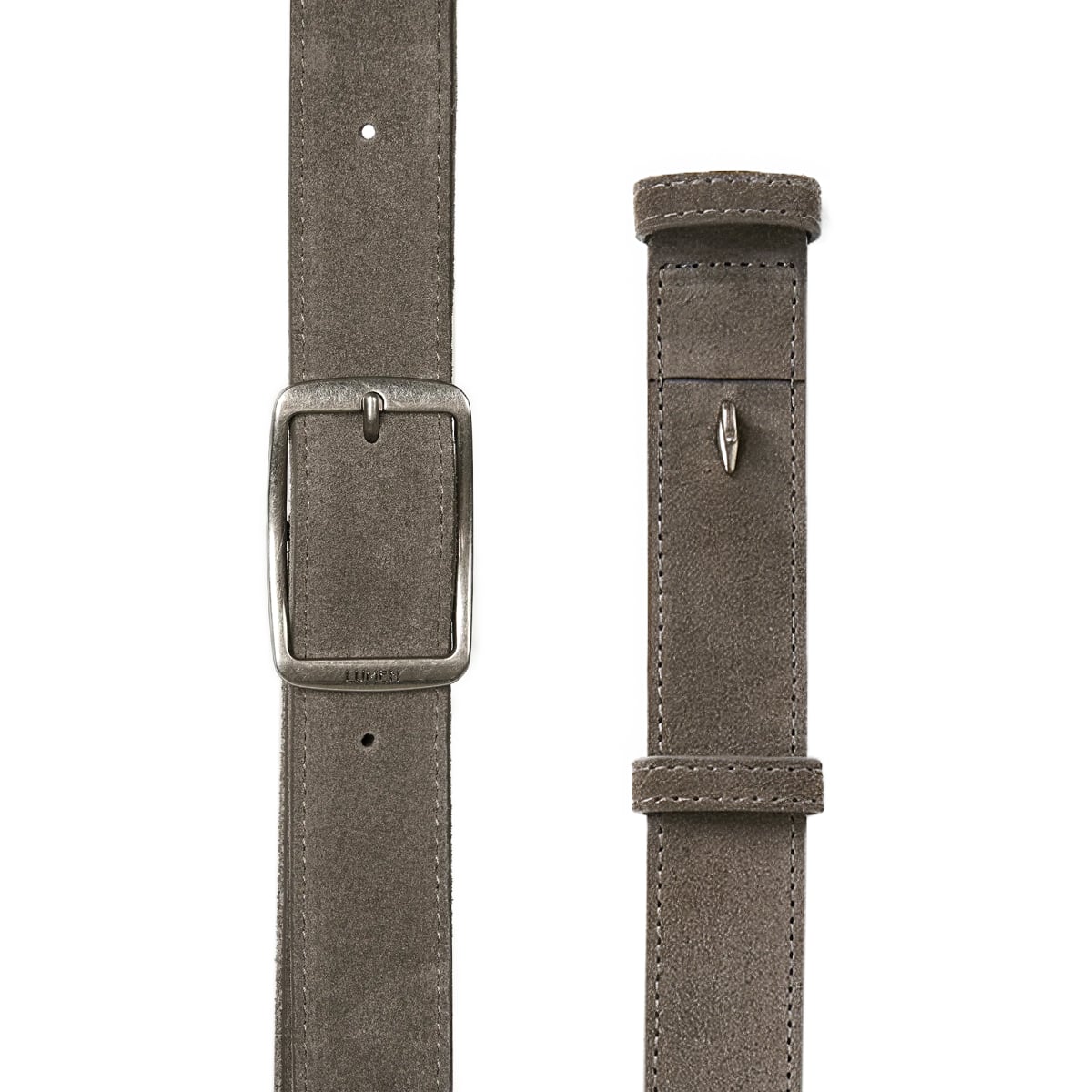 Brise Shoulder Bag Suede Grey